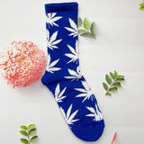 1 Pair Fashion Men Socks Cotton Weed Colorful Male Soft Breathable Short Ankle Socks Maple Leaf Casual Socks Sox Calcetines
