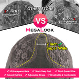 Kim K Closure Wig Straight Hair Wigs For Black Women Bob Wigs Short Human Hair Wigs 180 210 Megalook virgin Closure Wigs