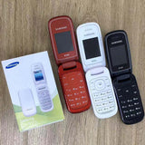 Original Samsung E1272 Mobile Phone 1.77Inch Screen dual sim card 800mAh Battery GSM 900 / 1800 Unlocked Cellphone