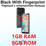 Melrose 2019 4G Lte Smallest Android Phone Google play 3.4'' Quad Core Android 8.1 Fingerprint ID Student MINI Small Smart Phone
