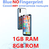 Melrose 2019 4G Lte Smallest Android Phone Google play 3.4'' Quad Core Android 8.1 Fingerprint ID Student MINI Small Smart Phone