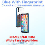 Melrose 2019 4G Lte Smallest Android Phone Google play 3.4'' Quad Core Android 8.1 Fingerprint ID Student MINI Small Smart Phone