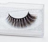 BES 100 Pairs 3D Mink Eyelash Extension False Eyelash Customized Paper Box Strip Lash 3D Mink Eyelash Extention Handmade Soft