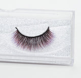 BES 100 Pairs 3D Mink Eyelash Extension False Eyelash Customized Paper Box Strip Lash 3D Mink Eyelash Extention Handmade Soft