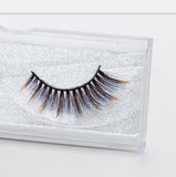 BES 100 Pairs 3D Mink Eyelash Extension False Eyelash Customized Paper Box Strip Lash 3D Mink Eyelash Extention Handmade Soft