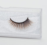 BES 100 Pairs 3D Mink Eyelash Extension False Eyelash Customized Paper Box Strip Lash 3D Mink Eyelash Extention Handmade Soft