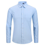 Plus Size 5XL 6XL 7XL 8XL Men Dress Shirt White Black Blue Pink Casual Long Sleeve Male Social Formal Shirt High Quality