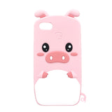 Fashion 3D Cartoon Unicorn Cat Phone Cover for iPhone 5 SE Case Luxury Soft Silicone Case for iPhone SE Case for iPhone 5S Cases