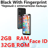 Melrose 2019 4G Lte Smallest Android Phone Google play 3.4'' Quad Core Android 8.1 Fingerprint ID Student MINI Small Smart Phone