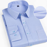 BOLUBAO Men Dress Shirt Quality Classic Bussiness Long Sleeve Plaid Shirts Brand New Male Tuxedo Shirts