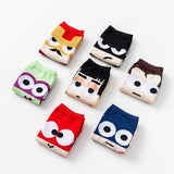 2019 In Stock new superhero league boat socks personality men's tide socks superman captain men's socks wholesale