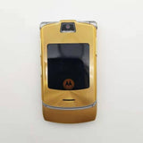 Motorola RAZR V3i 100% ORIGINAL UNLOCKED Mobile Phone GSM Flip Bluetooth Phone One Year Warranty Free shipping