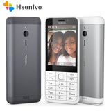 230 Original Nokia 230 Unlocked GSM 2.8 inch Dual SIM & Single card Cards 2MP QWERTY Keyboard English Refurbished Mobile Phone