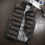 Woodvoice Brand Vest Mens New 2019 Autumn Warm Sleeveless Jacket Male Winter Waistcoat Men Vest Casual Coats Mens Veste Homme