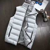 Woodvoice Brand Vest Mens New 2019 Autumn Warm Sleeveless Jacket Male Winter Waistcoat Men Vest Casual Coats Mens Veste Homme