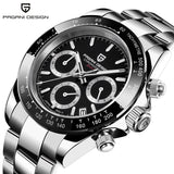 PAGANI DESIGN 1644 Men's Watches Quartz Business watch Auto Date Mens Watches Japan Movt Watch Men Chronograph Relogio Masculino