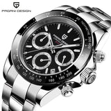PAGANI DESIGN 1644 Men's Watches Quartz Business watch Auto Date Mens Watches Japan Movt Watch Men Chronograph Relogio Masculino