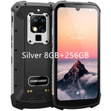 S16 IP68 Rugged Mobile Phone 6.3" Display Helio P90 Octa Core 8GB 256GB 48MP Cam Android 9 Infrared Remote Control Smartphone