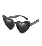 LongKeeper baby girl sunglasses for children heart 2020 TR90 black pink red heart sun glasses for kids polarized flexible uv400