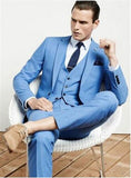 Black Groom Tuxedos for Wedding Smoking Man Suit 3 Piece Mens Suits 2019 Set Jacket Pants Vest Male Costumes