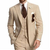 Black Groom Tuxedos for Wedding Smoking Man Suit 3 Piece Mens Suits 2019 Set Jacket Pants Vest Male Costumes