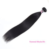 Lucky Queen Brazilian Straight Bundles With Lace Frontal Remy Human Hair Extentions 40 Inch Bundles With 13x4/13x6 Frontal