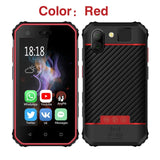 SERVO S10 Pro IP68 Waterproof mini Smartphone MTK6737 3GB 32GB NFC Walkie talkie Rugged Phone 13MP Fingerprint Face Recognition