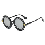 RILIXES Newest Retro Round Sunglasses Women Brand Designer Vintage Gradient Shades Sun Glasses UV400 Oculos Feminino Lentes