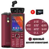 SERVO R25 2.8" Mobile Phone Dual SIM Card with Bluetooth 5.0 TWS Wireless Earphones 6000mAh Power Bank GSM WCDMA GPRS Cell Phone