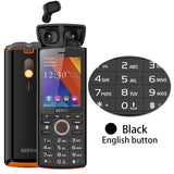 SERVO R25 2.8" Mobile Phone Dual SIM Card with Bluetooth 5.0 TWS Wireless Earphones 6000mAh Power Bank GSM WCDMA GPRS Cell Phone