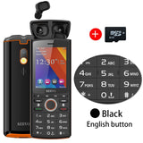 SERVO R25 2.8" Mobile Phone Dual SIM Card with Bluetooth 5.0 TWS Wireless Earphones 6000mAh Power Bank GSM WCDMA GPRS Cell Phone