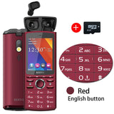 SERVO R25 2.8" Mobile Phone Dual SIM Card with Bluetooth 5.0 TWS Wireless Earphones 6000mAh Power Bank GSM WCDMA GPRS Cell Phone