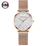 Women high-end watches luxury brand japan Quartz movement stainless steel silver white dial waterproof watches relogio feminino