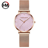 Women high-end watches luxury brand japan Quartz movement stainless steel silver white dial waterproof watches relogio feminino