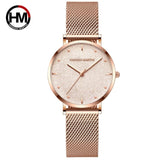 Women high-end watches luxury brand japan Quartz movement stainless steel silver white dial waterproof watches relogio feminino
