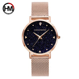 Women high-end watches luxury brand japan Quartz movement stainless steel silver white dial waterproof watches relogio feminino