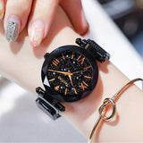 Luxury women watches magnetic starry sky woman clock Quartz wristwatch fashion ladies wristwatch reloj mujer relogio feminino