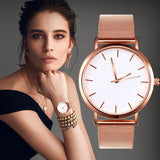 Fashion women watches simple romantic rose gold female wristwatch ladies watch relogio feminino reloj mujer dropship