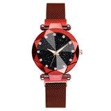 Ladies Magnetic Starry Sky Luxury Watch Female Watches Fashion Diamond Female Quartz Wristwatches Relogio Feminino Zegarek Damski