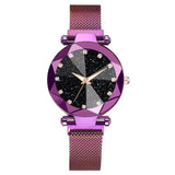 Ladies Magnetic Starry Sky Luxury Watch Female Watches Fashion Diamond Female Quartz Wristwatches Relogio Feminino Zegarek Damski