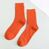 Pure Color Mens Socks Cotton Warm Black and White Happy Socks Male  Gifts for Men EUR 39-44 387