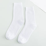 Pure Color Mens Socks Cotton Warm Black and White Happy Socks Male  Gifts for Men EUR 39-44 387