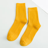 Pure Color Mens Socks Cotton Warm Black and White Happy Socks Male  Gifts for Men EUR 39-44 387