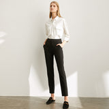 Amii 2020 Office Lady fashion Skirt&Pants + Coat Two Piece Set women's spring Solid new suit jacket Englishism 11930300