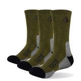 YUEDGE brand 3 pairs socks men's black white socks cotton cushion fashion breathable work casual business crew dress socks