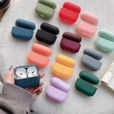 Original Case For Apple Airpods Pro Wireless Bluetooth Earphone Case Candy Color Box For AirPods Pro Air Pods 3 Hard Cute Cover
