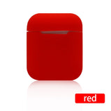 Soft Silicone Case Earphones for Apple Airpods case Bluetooth Wireless Earphone Protective  Cover Box for Air Pods Ear Pods Bag