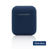 Soft Silicone Case Earphones for Apple Airpods case Bluetooth Wireless Earphone Protective  Cover Box for Air Pods Ear Pods Bag