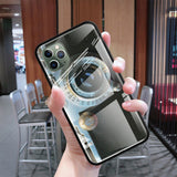 Tempered Glass Cases For Apple iphone 11 Pro Max XR XS X 7 8 6 6S Plus SE 2020 Capas Phone Shell Vintage Camera Audio Tape