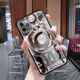 Tempered Glass Cases For Apple iphone 11 Pro Max XR XS X 7 8 6 6S Plus SE 2020 Capas Phone Shell Vintage Camera Audio Tape
